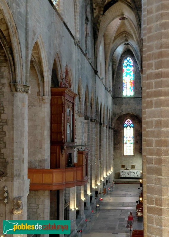 Barcelona - Santa Maria del Mar. Interior (Foto: Sergi Suárez, 2026) Barcelona - Santa Maria del Mar. Interior