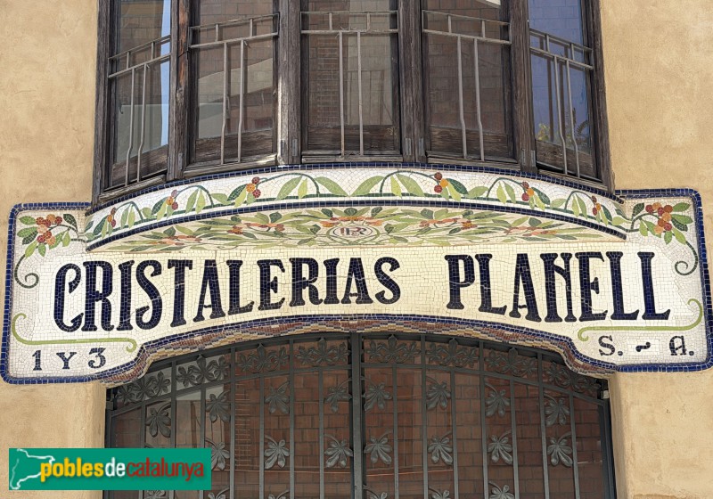 Barcelona - Cristalleries Planell (Foto: Albert Esteves, 2026) Barcelona - Cristalleries Planell