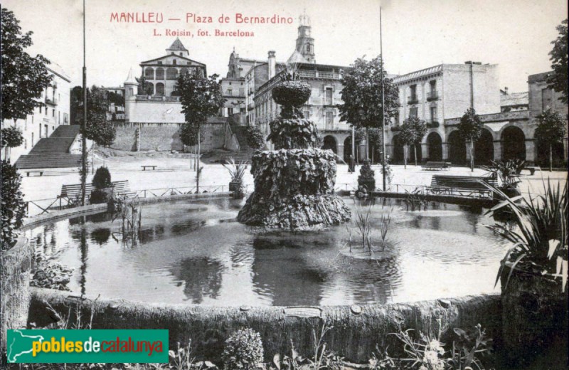 Manlleu - Plaça de Fra Bernadí