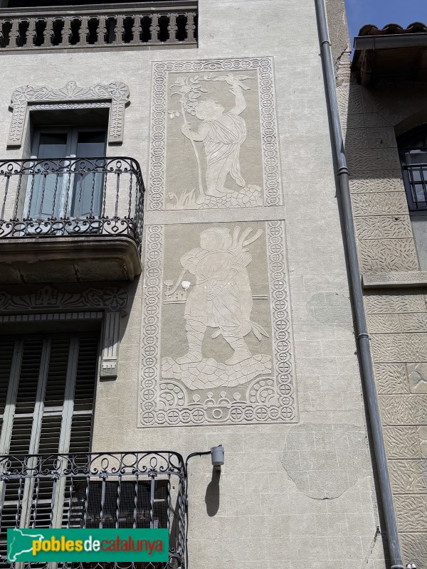 Manlleu - Casa Dot (carrer del Pont, 29) (Foto: Albert Esteves, 2026) Manlleu - Casa Dot (carrer del Pont, 29)