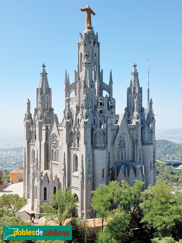 Barcelona - Temple del Sagrat Cor del Tibidabo (Foto: Sergi Suárez, 2026) Barcelona - Temple del Sagrat Cor del Tibidabo