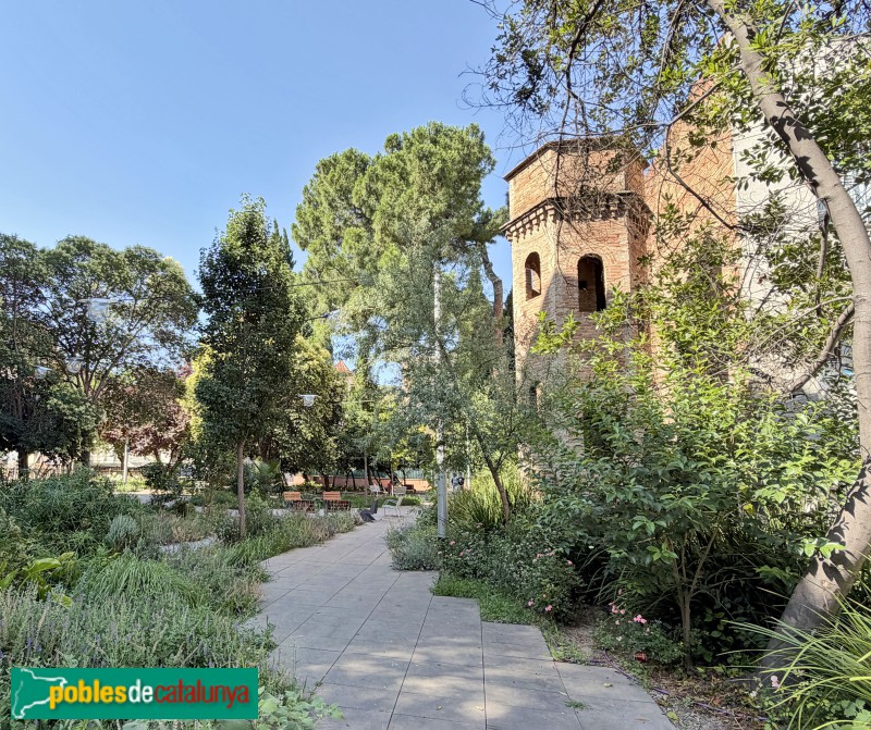 Sant Andreu de la Barca - Casa Pedemonte. Jardí