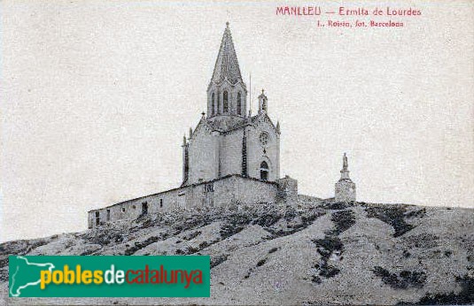 Manlleu - Santuari de Puig-agut. Postal antiga Manlleu - Santuari de Puig-agut. Postal antiga