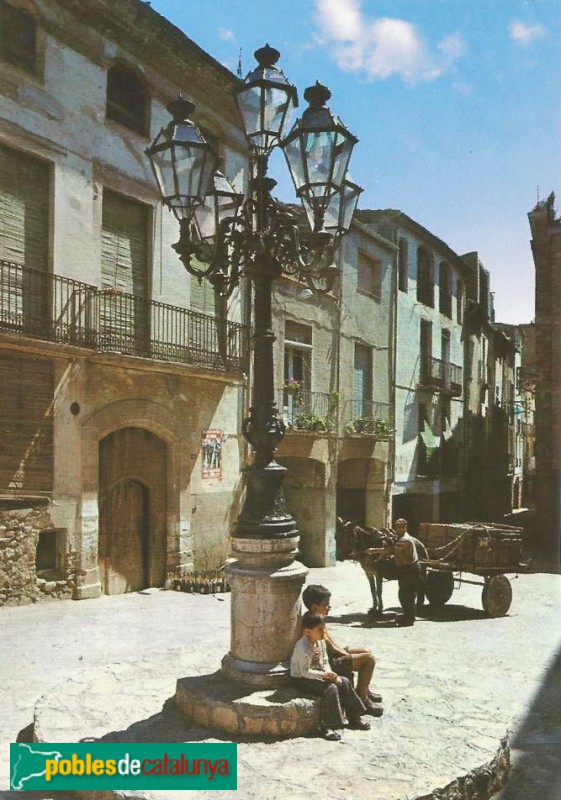Falset - Plaça Vella. Cap a 1960 Falset - Plaça Vella. Cap a 1960