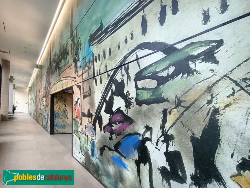 Barcelona - Mural de l'Institut Guttmann