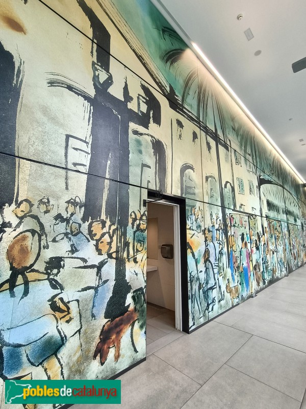 Barcelona - Mural de l'Institut Guttmann