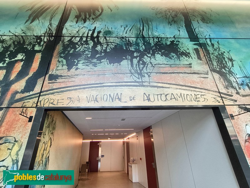 Barcelona - Mural de l'Institut Guttmann