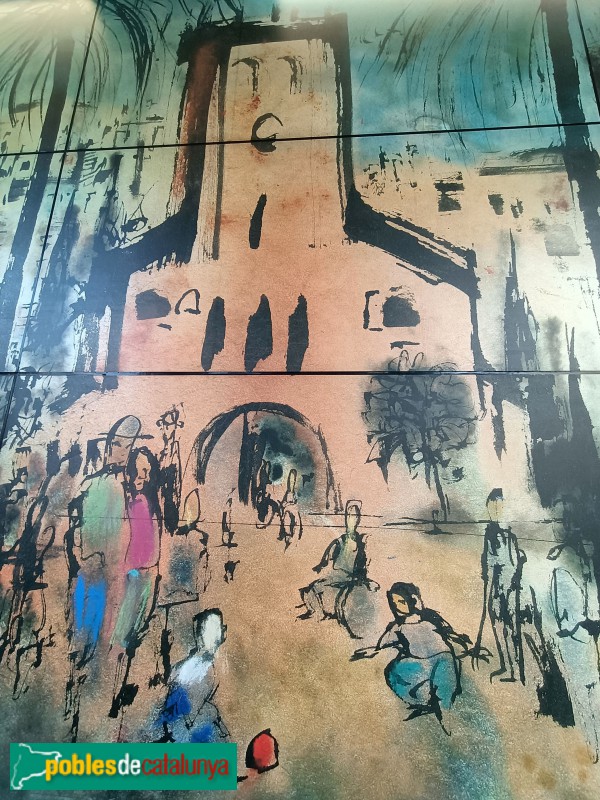 Barcelona - Mural de l'Institut Guttmann