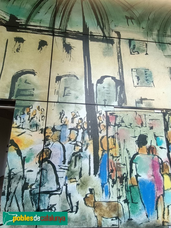 Barcelona - Mural de l'Institut Guttmann