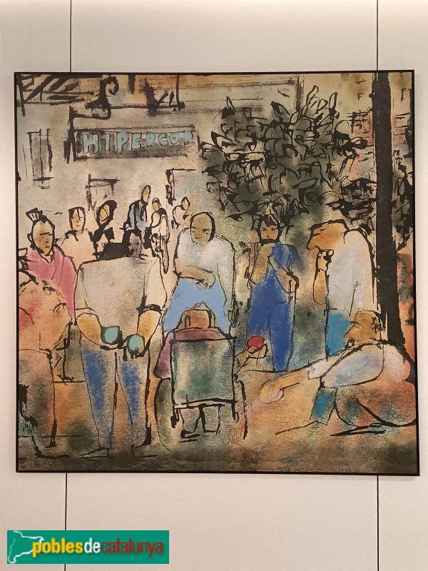 Barcelona - Mural de l'Institut Guttmann