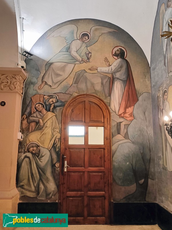 Barcelona - Església de Crist Rei. Capella del Sant Crist