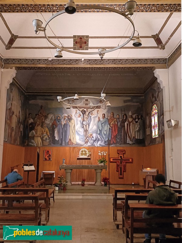 Barcelona - Església de Crist Rei. Capella del Santíssim
