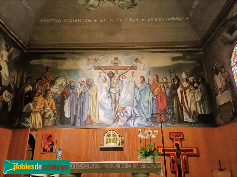 Barcelona - Església de Crist Rei. Capella del Santíssim