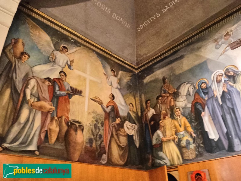 Barcelona - Església de Crist Rei. Capella del Santíssim