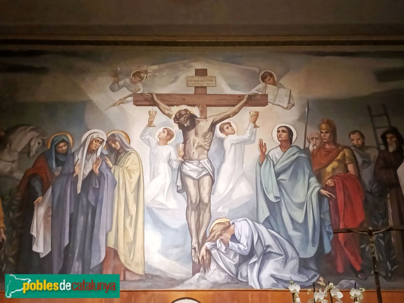 Barcelona - Església de Crist Rei. Capella del Santíssim