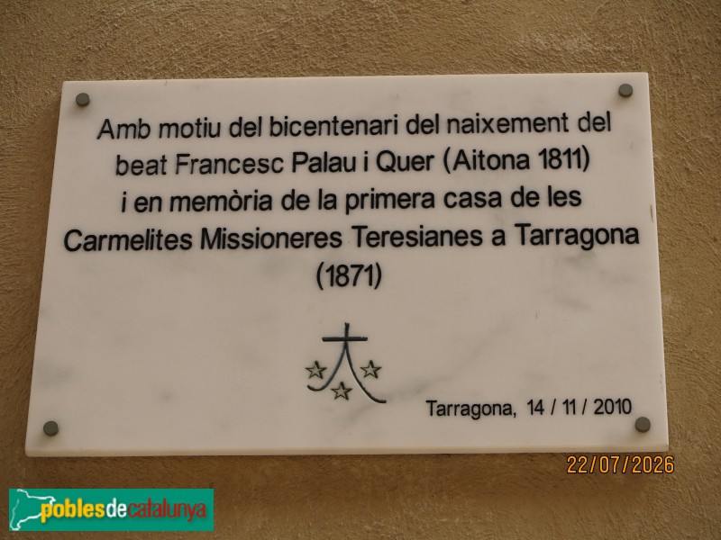 Tarragona - Església i Convent de les Carmelites Descalces