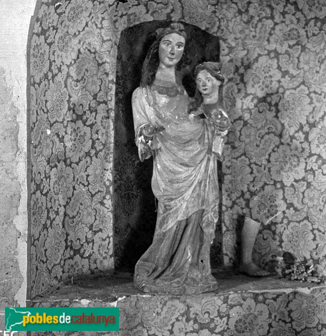 La Morera de Montsant - Marededéu a l'ermita de Santa Maria de Montsant