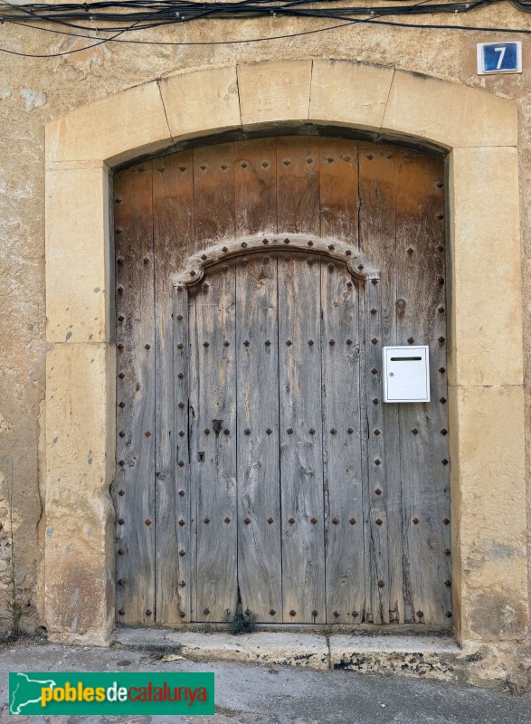 Cabacés - Portal de 1871