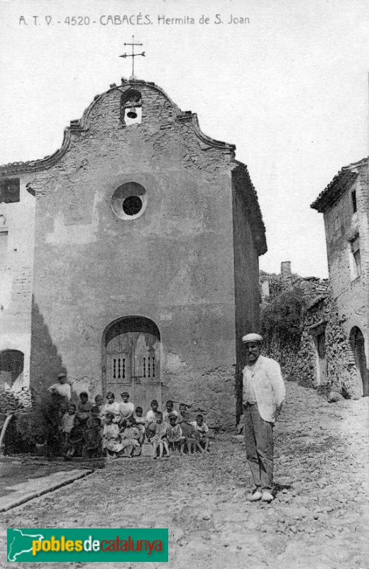 Cabacés - Ermita de Sant Joan Baptista (inicis del segle XX)