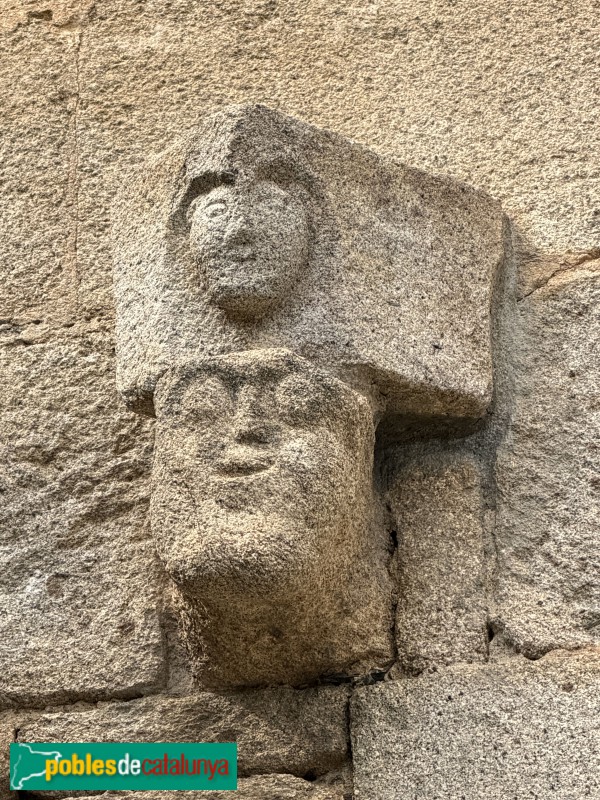 Guils - Església de Sant Esteve de Guils. Mènsula