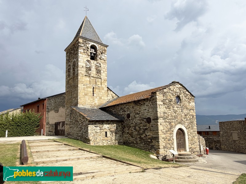 Guils de Cerdanya - Església de Sant Vicenç de Saneja (Foto: Albert Esteves, 2026) Guils de Cerdanya - Església de Sant Vicenç de Saneja