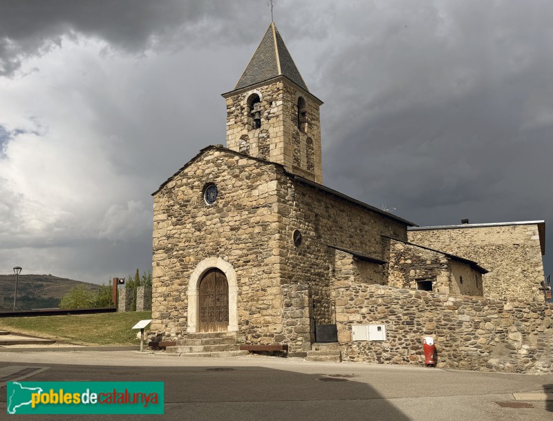 Guils de Cerdanya - Església de Sant Vicenç de Saneja (Foto: Albert Esteves, 2026) Guils de Cerdanya - Església de Sant Vicenç de Saneja