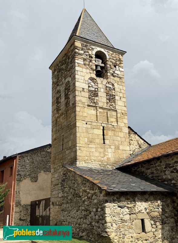 Guils de Cerdanya - Església de Sant Vicenç de Saneja (Foto: Albert Esteves, 2026) Guils de Cerdanya - Església de Sant Vicenç de Saneja