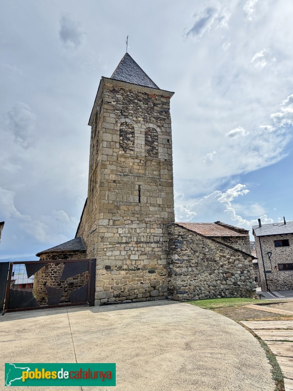 Guils de Cerdanya - Església de Sant Vicenç de Saneja (Foto: Albert Esteves, 2026) Guils de Cerdanya - Església de Sant Vicenç de Saneja