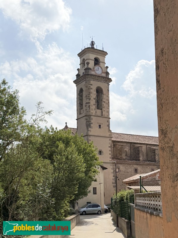 Sant Pere de Torelló - Església de Sant Pere. Campanar