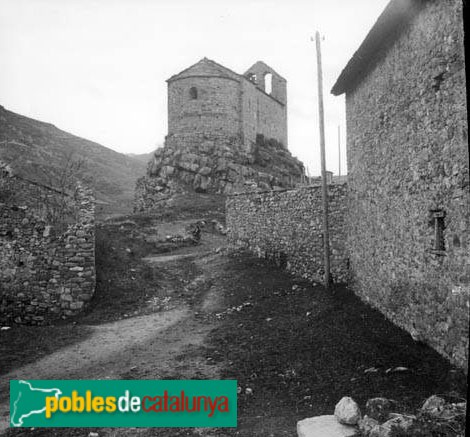 Bellver de Cerdanya - Sant Julià de Pedra (Foto: <i>Òscar Torras -Arxiu Centre Excursionista de Catalunya-</i>, 1922) Bellver de Cerdanya - Sant Julià de Pedra