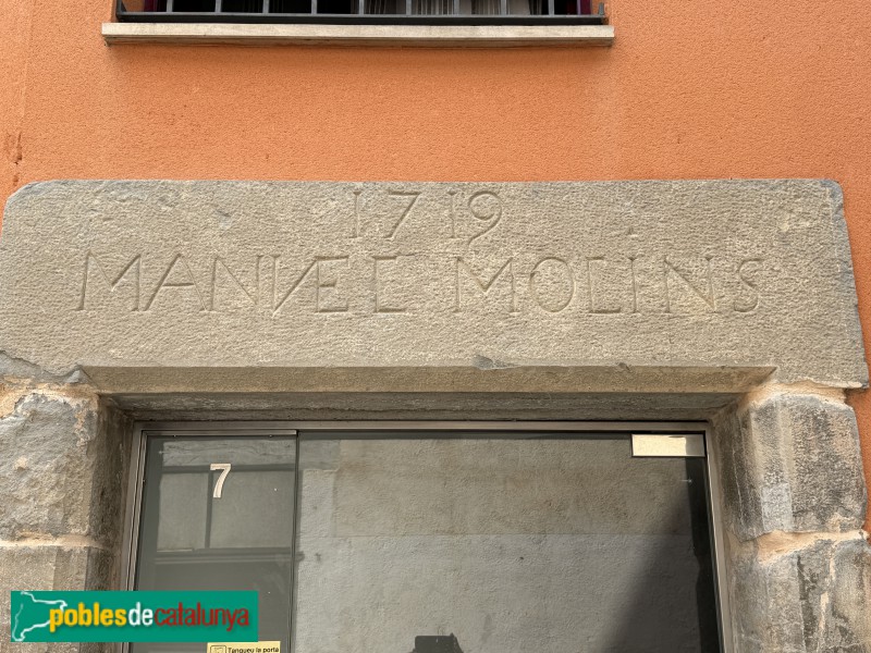 Sant Pere de Torelló - Portal de 1719