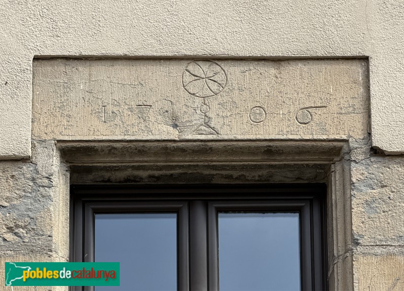 Sant Pere de Torelló - Portal de 1706