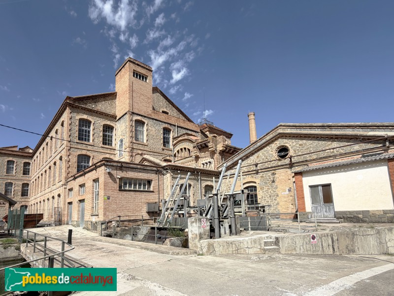 Sant Vicenç de Torelló - Colònia Borgonyà. Fàbrica antiga