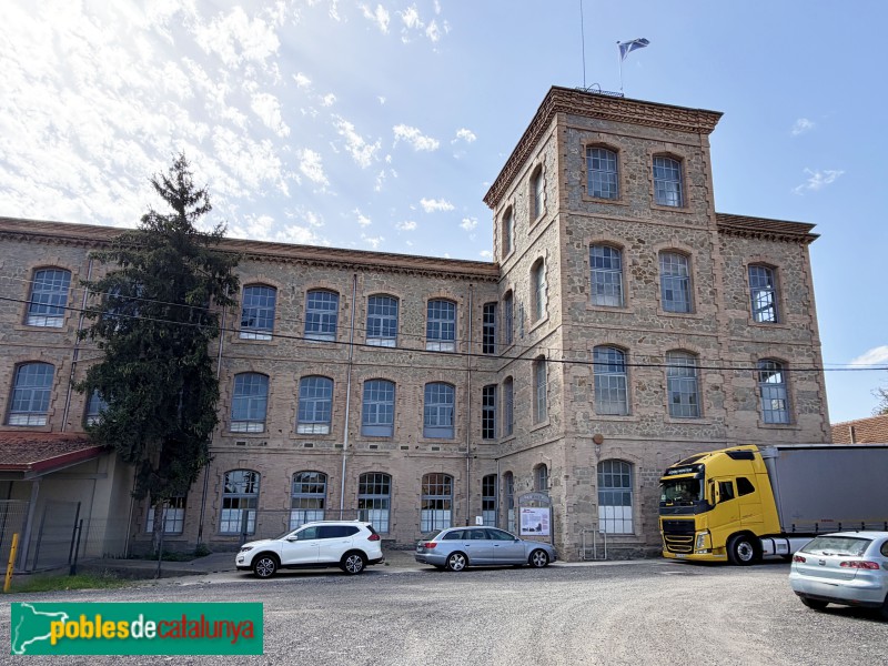 Sant Vicenç de Torelló - Colònia Borgonyà. Fàbrica antiga