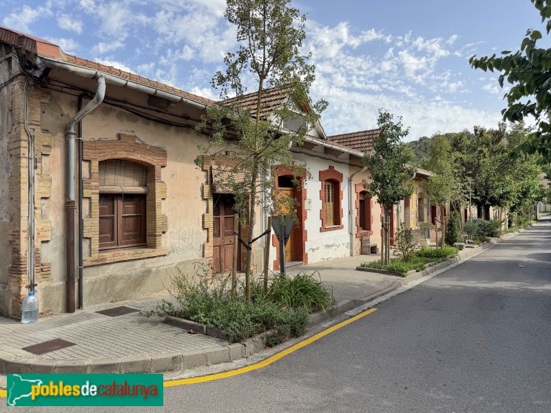 Sant Vicenç de Torelló - Colònia Borgonyà. Habitatges dels treballadors
