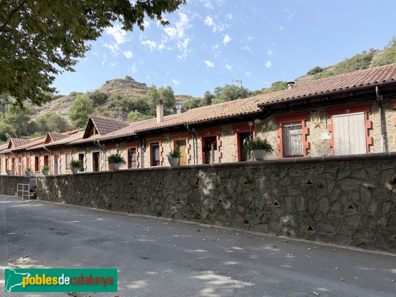 Sant Vicenç de Torelló - Colònia Borgonyà. Habitatges dels treballadors