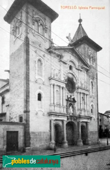 Torelló - Església de Sant Feliu (inicis segle XX)