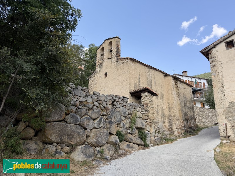 Lles de Cerdanya - Església de Santa Llúcia de Coborriu de la Llosa