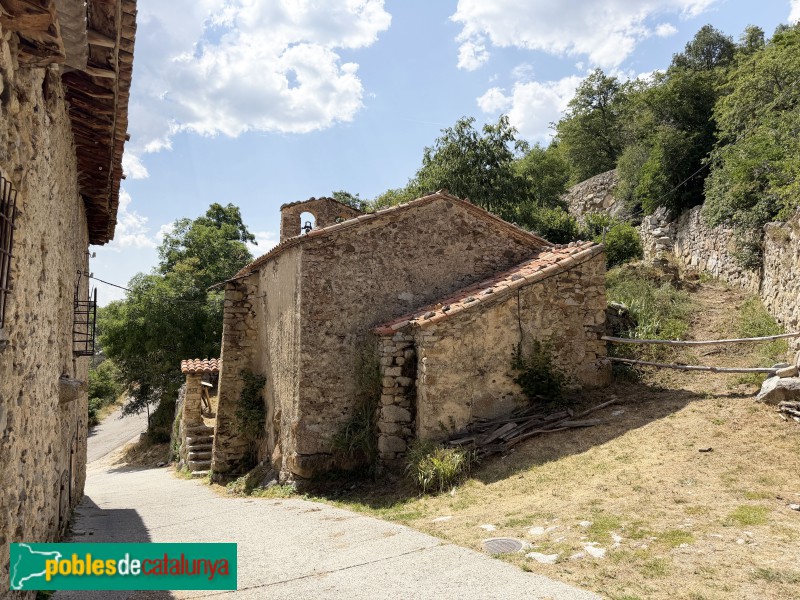 Lles de Cerdanya - Església de Santa Llúcia de Coborriu de la Llosa
