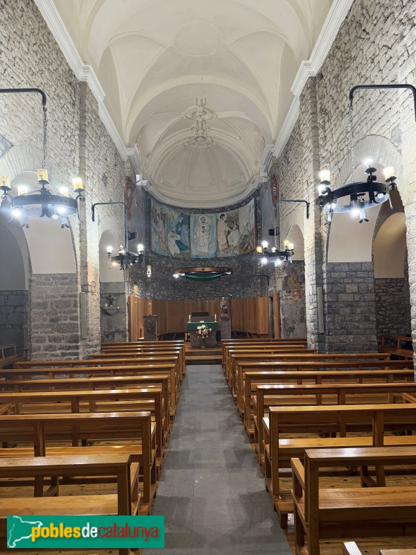 Alp - Església de Sant Pere (Foto: Albert Esteves, 2026) Alp - Església de Sant Pere