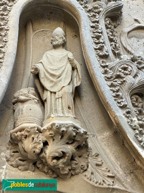 Palamós - Església de Santa Maria del Mar. Porta de llevant