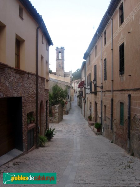 Collbató - Nucli antic (Foto: Albert Esteves, 2006) Collbató - Nucli antic