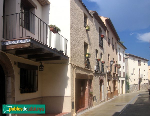 Collbató - Nucli antic (Foto: Albert Esteves, 2006) Collbató - Nucli antic