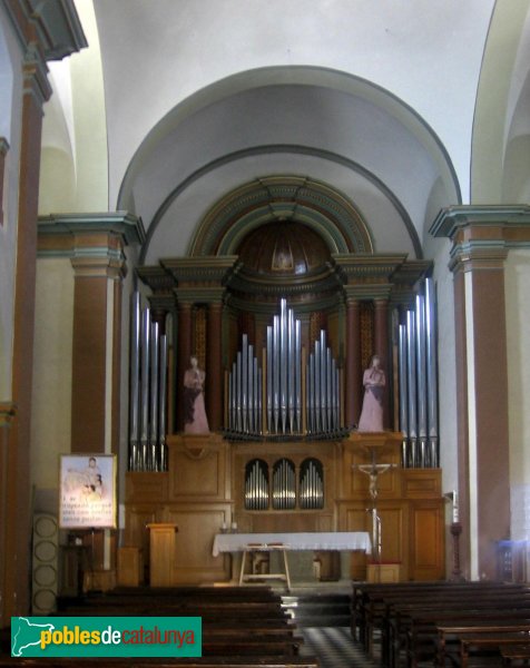Collbató - Orgue, església Sant Corneli (Foto: Albert Esteves, 2006) Collbató - Orgue, església Sant Corneli