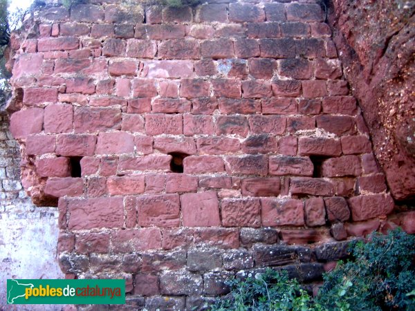 Cervelló - Castell. Mur