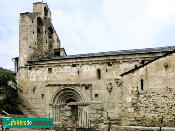 Guils - Església de Sant Esteve (Foto: Albert Esteves, 2006) Guils - Església de Sant Esteve