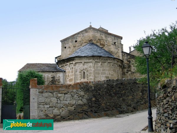 Guils - Església de Sant Esteve (Foto: Albert Esteves, 2006) Guils - Església de Sant Esteve