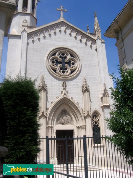 Sant Boi de Llobregat - Porta de l'església del Sagrat Cor de l'Institut Psiquiàtric
