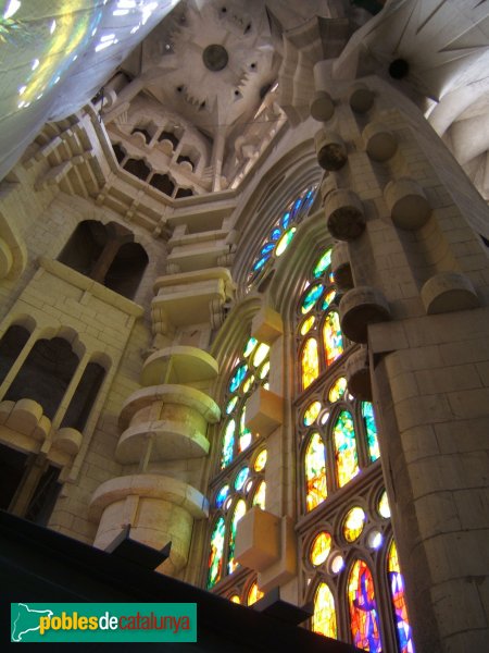 Barcelona - Sagrada Família, interior