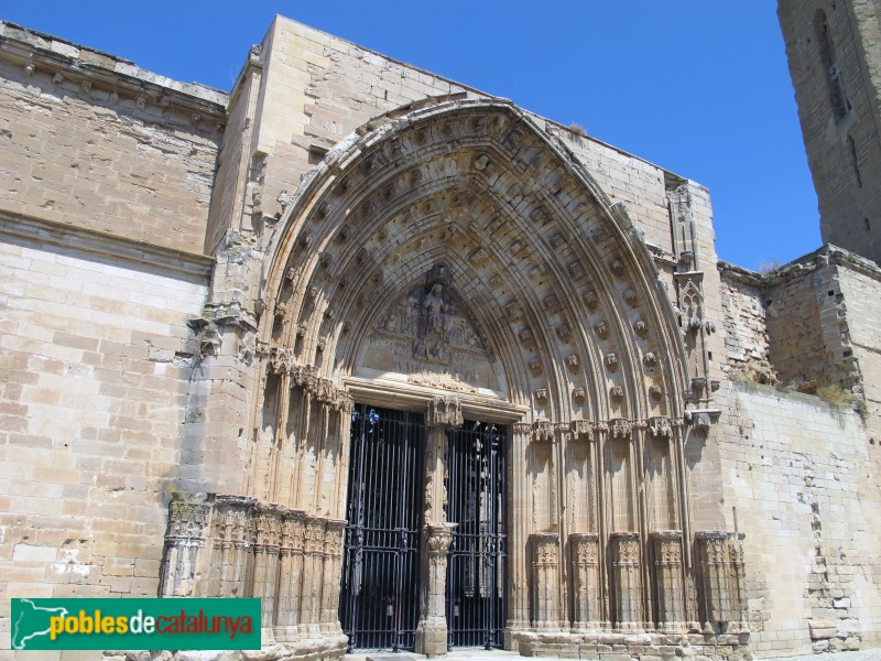 Lleida - Seu Vella. Porta dels Apòstols
